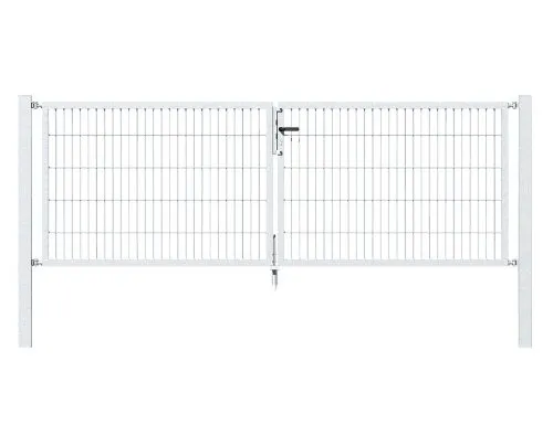 Alberts Gartentor DT Flexo - Anthrazit, 200x200 cm - Zauntor aus feuerverzinktem Stahl mit langlebiger Kunststoffbeschichtung in anthrazit, ideal für sicheren Zugang zu Ihrem Grundstück. Robust und korrosionsbeständig für langanhaltende Nutzung.