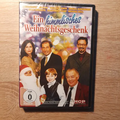 DVD-Ein himmlisches Weihnachtsgeschenk (2002) - Klausjürgen Wussow--NEU/OVP