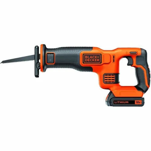 Black & Decker BDCR18-QW Säbelsäge Schwarz, Orange