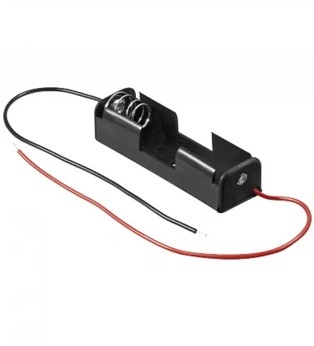 goobay - 1x AA (Mignon) Batteriehalter - lose Kabelenden