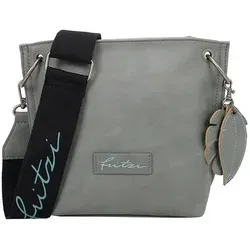 Fritzi aus Preussen Damen Fritzi03 Eco Sky Cross Umhängetasche - Umhängetasche aus 100% Eco-Material, GRS-zertifiziert mit abnehmbarem Anhänger und hochwertiger Verarbeitung – perfekt für umweltbewusste Fashionistas.