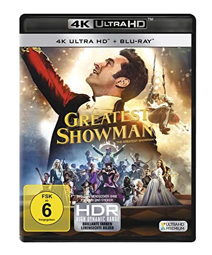 Greatest Showman (4K Ultra-HD) [Blu-ray]