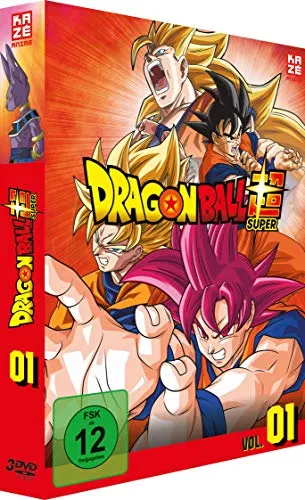 Dragonball Super - Vol. 1 [DVD] - Die aufregende TV-Serie - Filme - Erlebe die epischen Abenteuer mit Goku und seinen Freunden, freigegeben ab 12 Jahren, ideal für Anime-Fans!