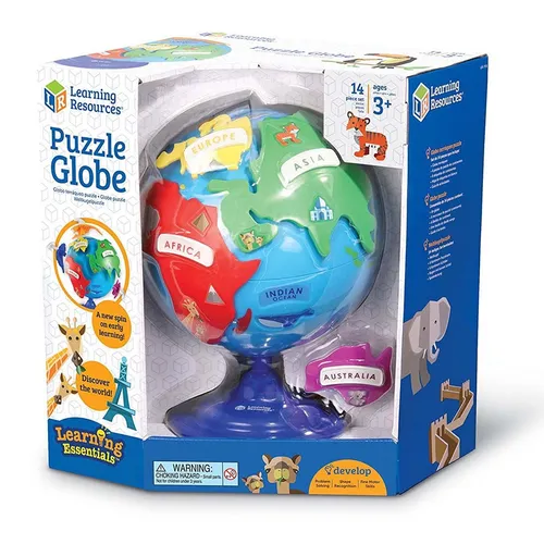 Learning Resources Puzzle Globus