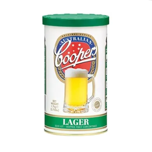 Coopers Australian Lager 40 Pint 1.7kg Home Brew Beer Kit von Coopers