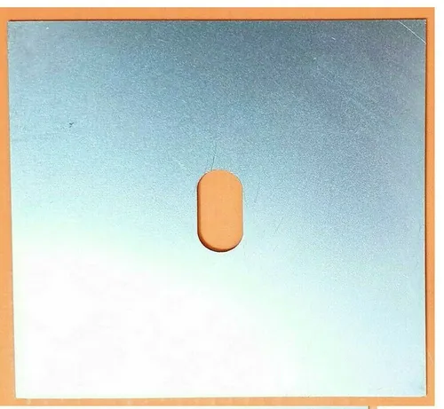 1x passend für BMW 3er E46 Aufnahme Wagenheberaufnahme Schweißblech 155x155x