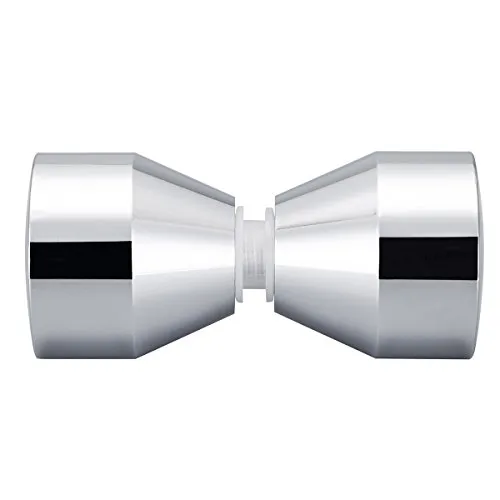 Doppel Knopf Türgriff Duschtürknopf Duschtürgriff Dusche-Griff Beschläge Türknauf Griff Knopf Schrankgriff Dusche Tür