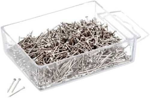 KnorrPrandell 8045135 Stecknadeln, 13 mm, Silber