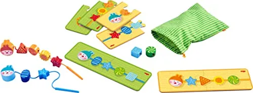 HABA Kleinkindwelt Fädelspiel Raupe 1304653001