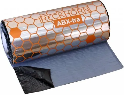 Reckhorn Alubutyl ABX-tra 2qm - Das STÄRKSTE Dämmmaterial - Werkzeuge: Profi-Qualität mit 2,5mm Stärke, ideal für beste Schalldämmung und Temperaturbeständigkeit von -30 bis +80°C. Perfekt für vielfältige Anwendungen!