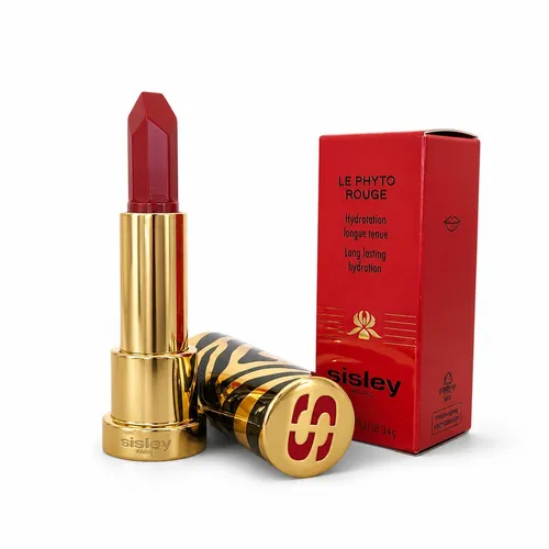 Sisley Le Phyto Rouge #42 Rouge Rio - Langanhaltender Lippenstift - Lippenstifte, 3,4 g - Mit intensiver Farbe und langanhaltender Feuchtigkeit für ein strahlendes Lächeln.