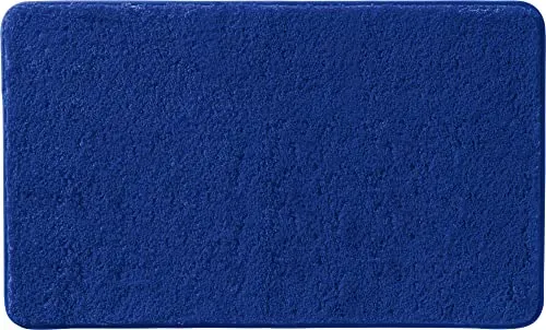 Erwin Müller Badematte Rhodos Uni - Rutschhemmend in Royalblau, 80x150 cm - Badematte Rhodos von Erwin Müller: ultraweich, extrem saugfähig und flusenarm. Ideal für Ihr Badezimmer mit rutschhemmender Rückseite und geeignet für Fußbodenheizung.