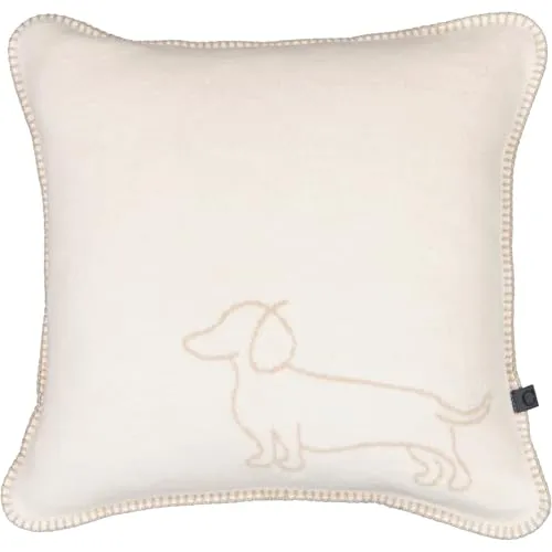Cawö Kissenhüllen WE Love Dogs Companion 62480 Natur/beige - 33