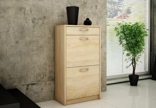 Home Collective Schuhschrank mit 1 Schublade und 2 Klappen von Home Collective