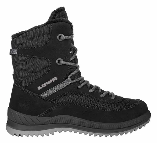 Lowa Kid's Ella GTX Hi Junior Winterschuhe 33 EU schwarz - Wasserdichte Kinder-Winterschuhe mit GORE-TEX für optimalen Komfort im Alltag und beim Wandern. Ideal für aktive Kinder!