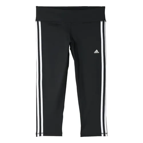 ADIDAS Sporthose 'Basics 3S 3/4 Tight AJ9370' - black/white - D S (34-36) - NEU