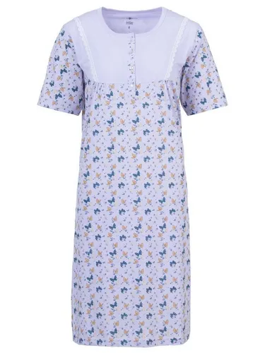 zeitlos Nachthemd Nachthemd Kurzarm - Butterfly