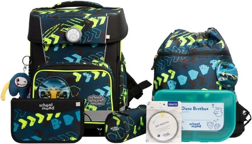School Mood Champion Pro 7-teiliges Schulranzen-Set