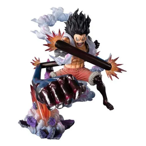 One Piece Figuarts ZERO Extra Battle PVC Statue Monkey D. Luffy Gear 4 - Detailreiche PVC Statue von Monkey D. Luffy aus der Figuarts ZERO Reihe. Mit einer Höhe von 21 cm und einer ansprechenden Präsentationsbasis ist sie ein perfektes Sammlerstück für Fans.