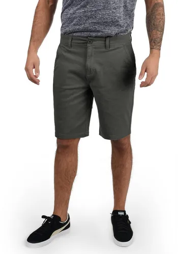 !Solid Lomego Herren Chino Shorts Bermuda, Größe: XL, Dunkelgrau - Klassische Chino Shorts mit zwei praktischen Eingriffstaschen und Gesäßtaschen. Ideal für den Sommer – vielseitig kombinierbar mit T-Shirts oder Hemden. Nachhaltige Produktion mit recycelten Materialien.