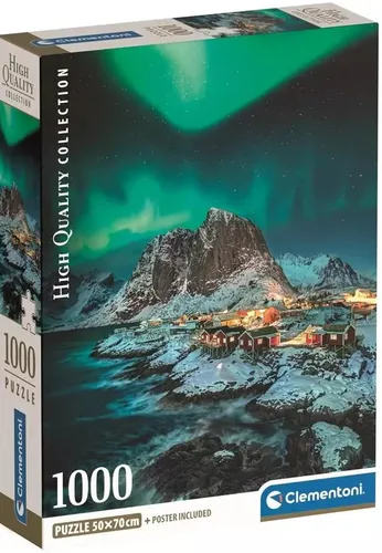 Puzzle 1000 elementów. Lofoten Islands Clementoni 8005125397754