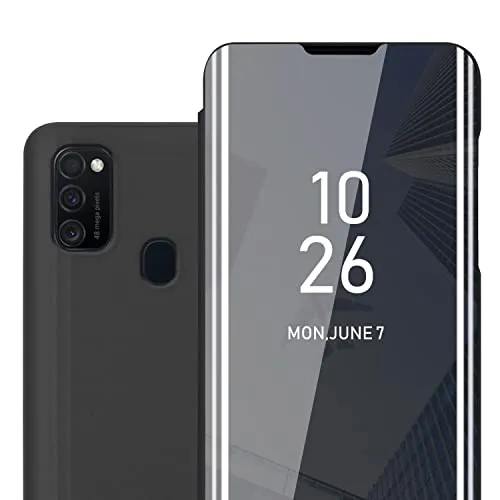 Cadorabo Hülle kompatibel mit Samsung Galaxy M21 / M30s in TURMALIN SCHWARZ