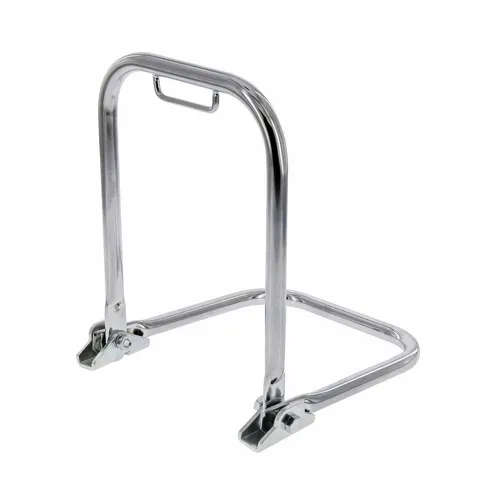 Gepäckträger mit Widerlager, langer Stützbügel, verchromt - S50, S51, S70