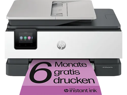 HP Officejet Pro 8124e All-in-One Drucker in grau von HP
