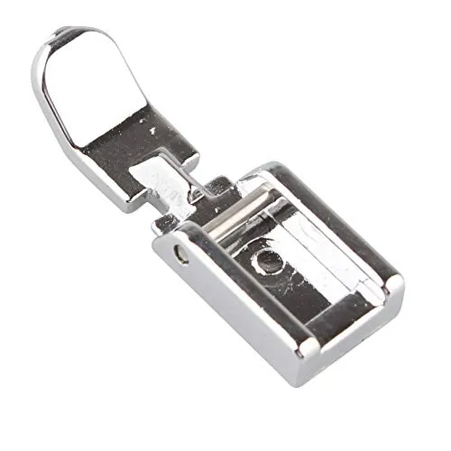 Jopto Langlebige, schmaler Reißverschluss, Reißverschluss, Nähfuß für niedrige Schaft, Snap-On-Sänger, Brother, Babylock, Janome, Kenmore, Weiß, Juki, New Home Simplicity Elna Husqvarna Janome