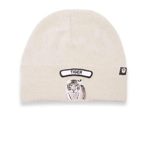 Goorin Bros. Tiger Beanie 107-1798 - Hellgrau - Stylischer Goorin Bros. Tiger Beanie aus 100% Acryl in hellgrau. Ideal für kühle Tage, sorgt für gemütlichen Tragekomfort und passt perfekt zu jedem Outfit. One Size für alle.