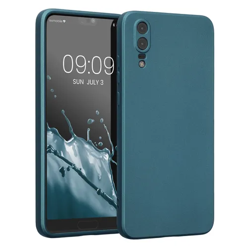 Handyhülle für Huawei P20 Silikon Case metallisch smartphone backcover zubehör