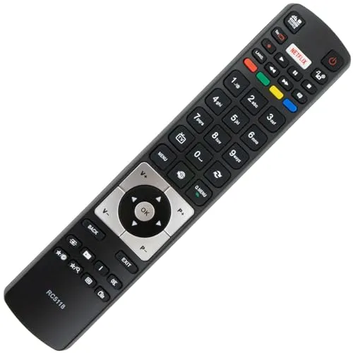 Ersatz-Fernbedienung passend für Telefunken RC5118