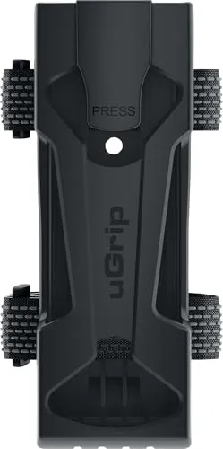 ABUS Schlosstasche ST 5700 uGrip Bordo - Halter für den sicheren Tranport des Faltschlosses Bordo 5700K/80, Schwarz