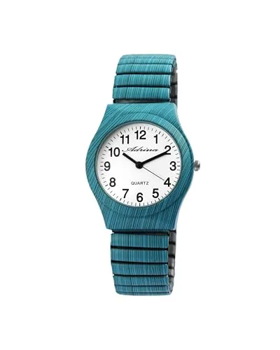 Adrina Quarzuhr Colores – Stilvolle Zeitmesser - Die Adrina Quarzuhr Colores vereint extravagantes Design und hochwertige Materialien. Ideal als modisches Accessoire für jeden Anlass. Präzise Quarzuhrwerke sorgen für zuverlässige Zeitmessung und langlebige Freude.