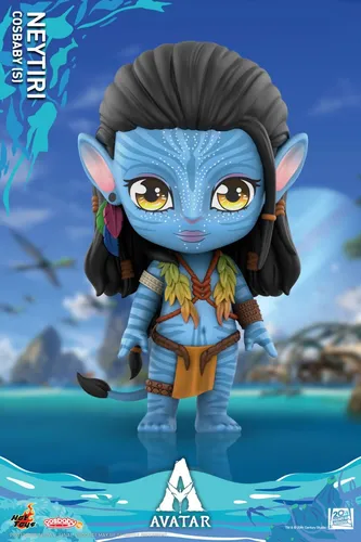 Hot Toys Avatar: The Way of Water Cosbaby Neytiri 10 cm - Fantastische Kreaturen für Kinder, detailgetreue Minifigur mit beweglichen Teilen für kreatives Spielen und Sammeln.