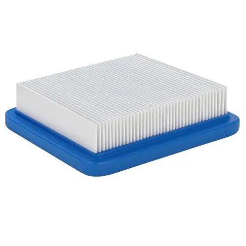 Luftfilter (4 Stück) kompatibel mit Briggs & Stratton 3,5 PS – ersetzt 491588/399959 – passend für Sabo, Wolf, John Deere u. a. – 13x11,2x2,1 cm