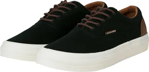 JACK & JONES Male Sneaker - Moderne einfarbige Sneaker aus 100% Polyester, ideal für den Alltag. Leicht und bequem, mit rutschfester Gummisohle für optimalen Halt.