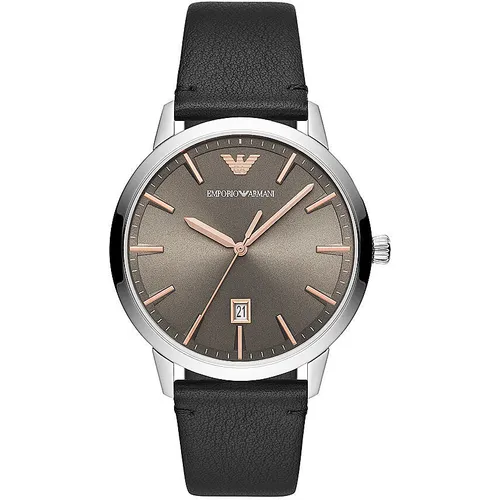 Emporio Armani Ruggero Herren Analog Armanduhr AR11277 - Elegante Armbanduhr für Herren mit Quarzwerk, 30 m wasserdicht und edlem Edelstahlgehäuse – perfekt für jeden Anlass.