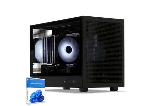 Sedatech Gaming Mini-PC • RTX 5060 | Core Ultra 9 285K | 32GB DDR5 | 2TB SSD | WLAN 6E | BT 5.3 | Win 11 - Leistungsstarker Gaming Mini-PC mit NVIDIA RTX 5060 für flüssiges 1080p Gaming und schnelle Ladezeiten dank 2TB SSD. Ideal für Gaming und Multitasking, sofort einsatzbereit mit Windows 11.