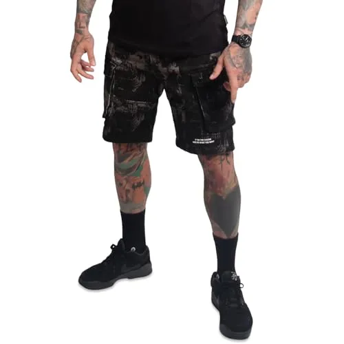 Yakuza Herren Rockstarz Cargo Shorts von Yakuza
