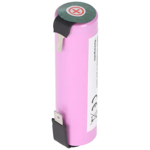 AccuCell Li-ion Akku 18650 mit Lötfahnen für Garten Akku-Werkzeuge Li-ion, 3,7V, 2600mAh, 9,6Wh EG-31371