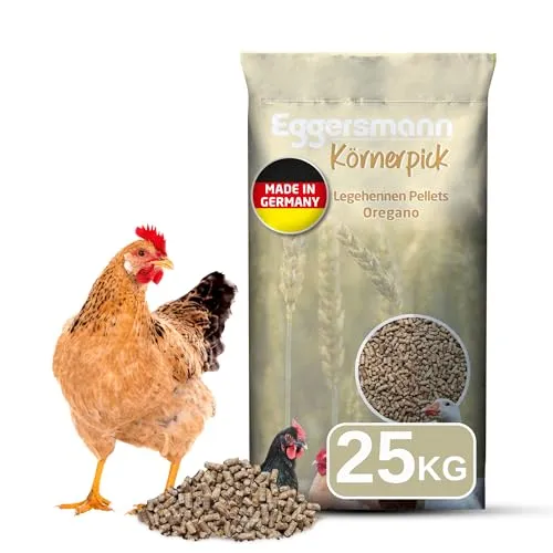 Körnerpick Legehennen Pellets Oregano 25 kg von Eggersmann Körnerpick