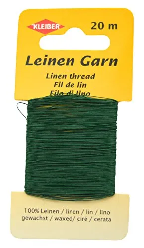 Kleiber 11,8 x 6,2 x 0,4 cm Leinen-Garn, grün