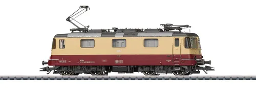 Märklin H0 37300-01 SBB E-Lok Re 421 TEE-Lackierung - Modelleisenbahnen, digitale Steuerung mit mfx+ und Sound, perfekt für detailverliebte Sammler und Eisenbahnliebhaber.
