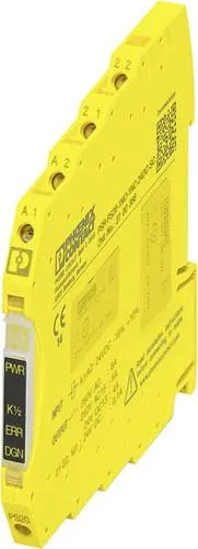 Phoenix Contact Sicherheitsrelais PSR-PS20-1NO-1NC-24DC-SC - Elektrotechnik: Hochsicheres Koppelrelais für SIL 3 Anwendungen mit 1 Schließer und 1 Rückmeldestrompfad, ideal für sichere digitale Signalübertragung.