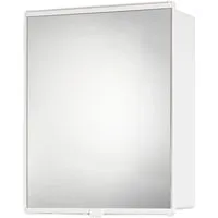 Jokey Spiegelschrank 1-eintürig Junior weiß - 1 Kristallglasspiegeltür, Made in Germany und platzsparend für jedes Badezimmer