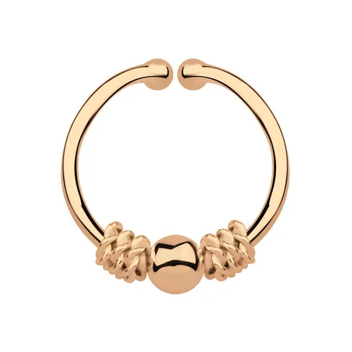 Produktbild Nasenpiercing Schmuck Nasenring Fake Septum Rose Gold, Motiv Kugel in 1,0x10mm