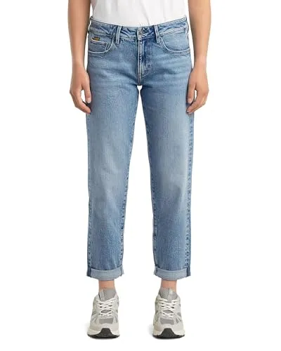 G-STAR Damen Kate Boyfriend Jeans, Blau (Faded sea Point Blue) - Bequeme Boyfriend Jeans mit Reißverschluss und 5 Taschen für optimalen Tragekomfort, ideal für lässige Looks.
