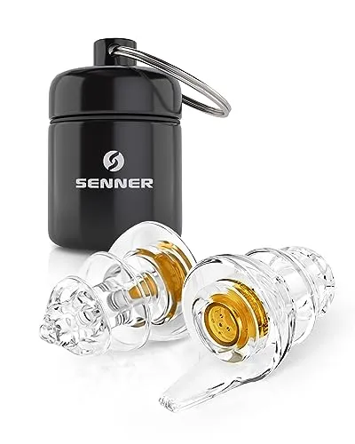 Senner WorkPro Arbeitsgehörschutz - Ohrenmedikation: Zuverlässiger Gehörschutz mit SennerAcousticPro Membranfilter für optimale Geräuschdämpfung bei Arbeiten auf Baustellen oder an Maschinen. Hypoallergen und wiederverwendbar für langanhaltenden Tragekomfort.