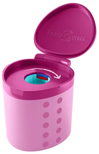 FABER-CASTELL Spitzdose Grippy pink